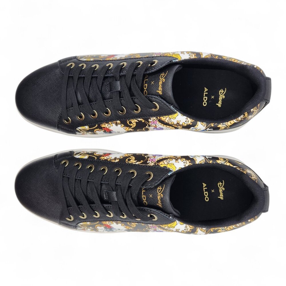 Disney x ALDO | Men’s Black & Gold Character Sneakers - Picture 12 of 12